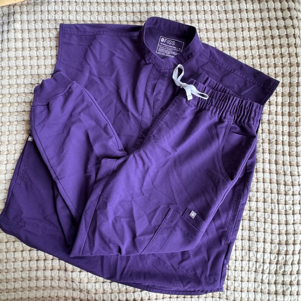 Figs Women's Purple scrubs